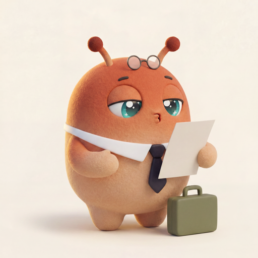 jobclaw reviewing a document